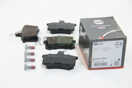 Гальмівні колодки зад. Audi 100/80/A4/A6/A8 (84-08) A.B.S. A.B.S. 36818