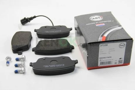 Гальмівні колодки пер. VW Polo 01-/Skoda Fabia 03-14 (TRW) (131,4x62,7x18,8) A.B.S. A.B.S. 37338