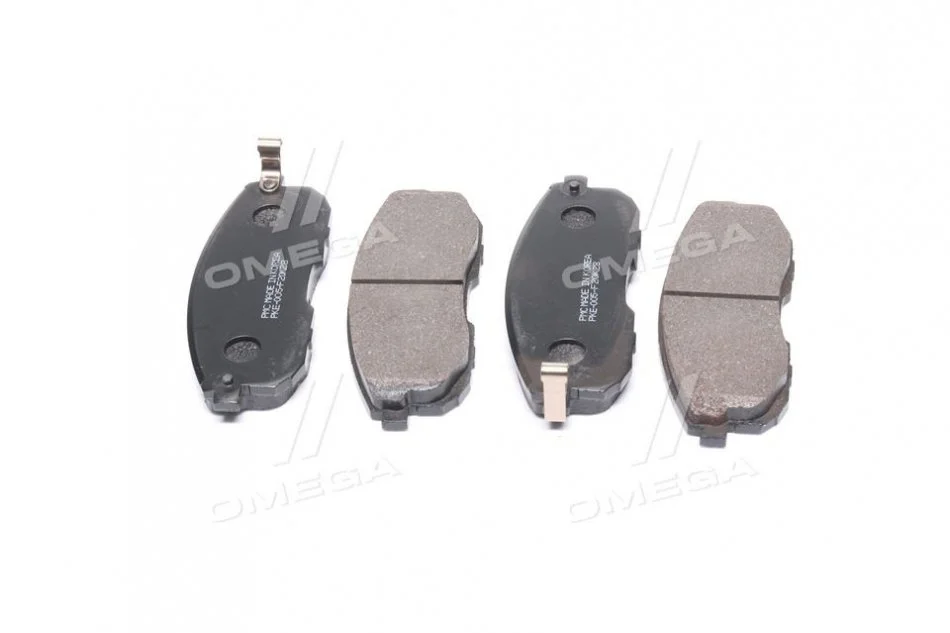 Колодки гальм. диск. NISSAN TIIDA(C11X) 07- (вир-во, Korea) PARTS-MALL PKE-005 (фото 1)