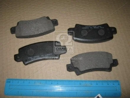 Колодка торм. TOYOTA COROLLA E12 00- задн. (пр-во) PARTS-MALL PKF-058