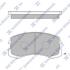Колодка торм. диск. MITSUBISHI LANCER передн. (SANGSIN) Hi-Q (SANGSIN) SP1255 (фото 1)
