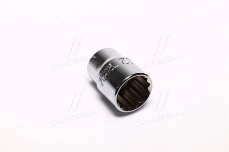 Головка торцевая 1/2" 22мм 12-гранная (про-во) Toptul BAEB1622