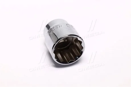 Головка торцевая 1/2" 30мм 12-гранная (про-во) Toptul BAEB1630
