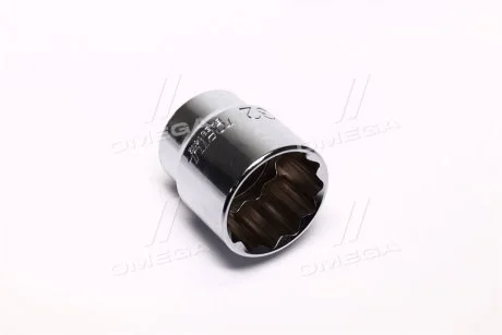 Головка торцевая 1/2" 32мм 12-гранная (про-во) Toptul BAEB1632