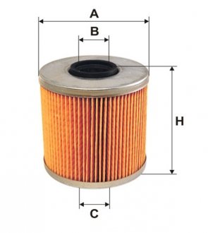 Фильтр масляный двигателя /OM523 (WIX-Filtron UA) WIX FILTERS WL7042 (фото 1)