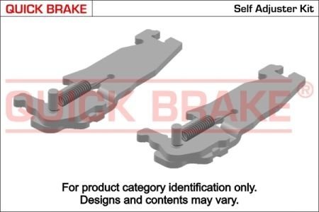 Разводящая пластина тормозных колодок QUICK BRAKE 102 53 064