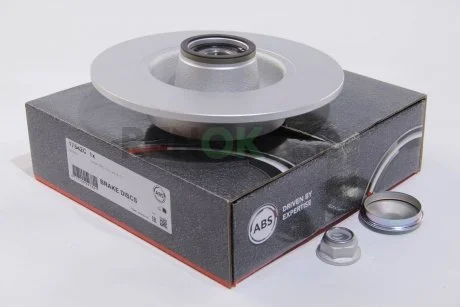 Гальмівний диск задн. Clio/Megane/Modus/Symbol/Twingo (05-21) A.B.S. A.B.S. 17542C