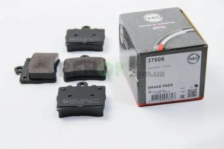 Комплект гальмівних колодок A.B.S. 37006