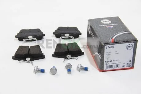 Гальмівні колодки зад. C5 III/407/607 00- A.B.S. A.B.S. 37466