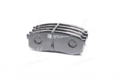 Колодки гальмівні дискові задні Mitsubishi Pajero IV/ Toyota Land Cruiser Prado (J12,J15) CHAMPION 572245CH
