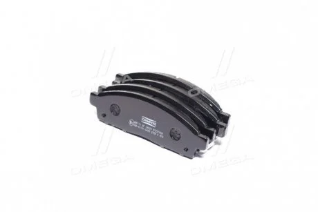 Колодки гальмівні дискові передні Mitsubishi L200 (05-), Pajero Sport II CHAMPION 572574CH