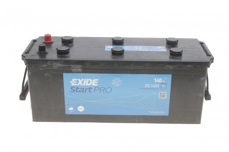 Аккумуляторная батарея 140Ah/800A (513x189x223/+L) Professional HD EXIDE EG1403 (фото 1)