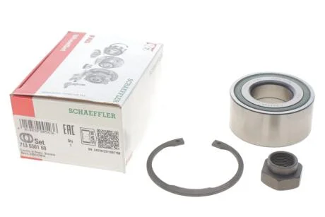 Підшипник маточини (передньої) Peugeot 106/205 (35x72x33) FAG 713 6501 60