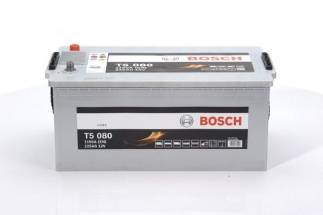 Аккумуляторная батарея 225Ah/1150A (518x274x242/+L/B00) BOSCH 0092T50800 (фото 1)