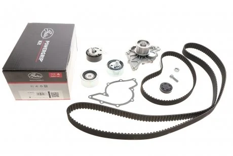 Водяний насос + комплект зубчатого ременя Gates KP15557XS-1