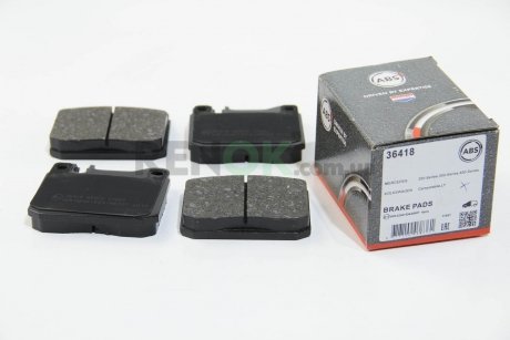 Колодка торм. диск. MB 200/300/400/500 передн. (ABS) A.B.S. 36418