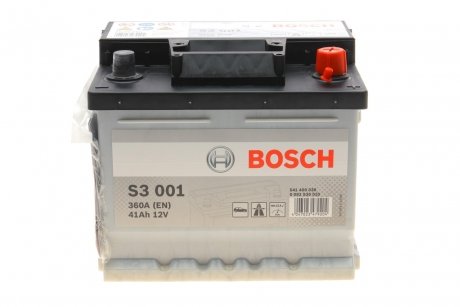 Аккумуляторная батарея 41Ah/360A (207x175x175/+R/B13) BOSCH 0092S30010 (фото 1)