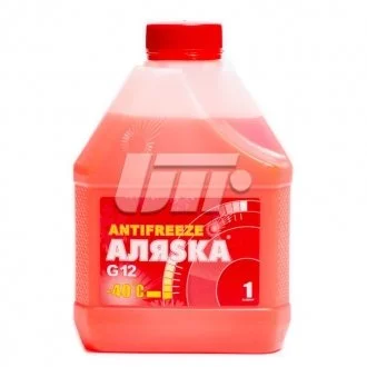 Антифриз Аляsка ANTIFREEZE-40 (красный) Канистра 1л/0,98кг АЛЯSКА 5524