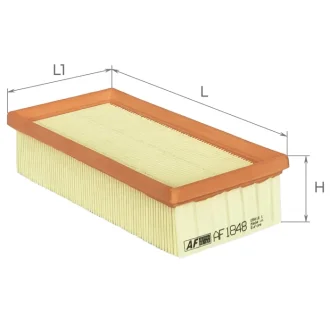 Фильтр воздушный MITSUBISHI COLT 04- ALPHA FILTER AF1848