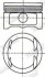 Поршень в комплекте на 1 цилиндр, STD NURAL 87-119000-00 (фото 1)