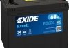 Акумуляторна батарея 60Ah/480A (230x173x222/+R/B01) Excell Азія EXIDE EB604 (фото 5)