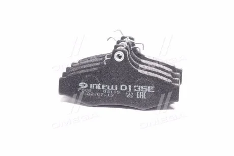 Гальмівні колодки дискові INTELLI DAFMI D135E