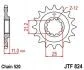 Передняя звезда 15зуб. Husqvarna`90- JT MOTO 105-452-15 (фото 1)