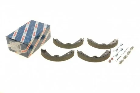 Комплект гальмівних колодок MB E-class (E212)/B-class (W245) 09- (180x25) BOSCH 0 986 487 752