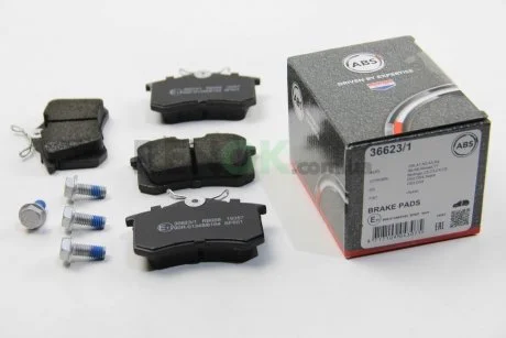 Колодка гальм. диск. AUDI/FORD/SEAT/VW задн. (ABS) A.B.S. 36623/1