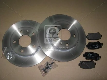 Комплект тормозной задн. OPEL ASTRA G -05 (пр-во) REMSA 8957.00