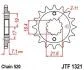 Передняя звезда 14зуб. CBR 250R 11- JT MOTO 101-442-14 (фото 1)