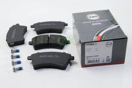 Гальмівні колодки пер. Kangoo 08- (R15/R16) A.B.S. A.B.S. 37664