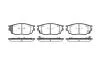 Колодка гальм. диск. MAZDA 6 (GG) передн. (вир-во) REMSA 0800.22 (фото 3)