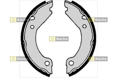 Тормозные колодки барабанные, к-кт. STARLINE BC 04280