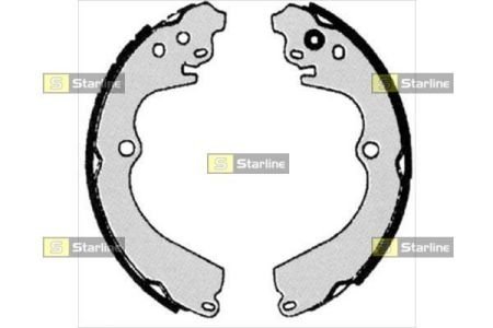 Тормозные колодки барабанные, к-кт. STARLINE BC 06230 (фото 1)