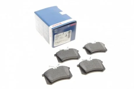 Комплект гальмівних колодок (задніх) VW Caddy III 04-/Peugeot 308 07-/Citroen C4 04- BOSCH 0 986 494 399