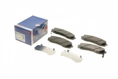 Колодки гальмівні (передні) Hyundai H-1 2.5 CRDi 08- BOSCH 0 986 494 377