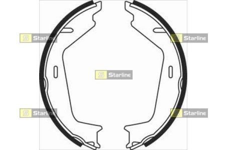 Тормозные колодки барабанные, к-кт. STARLINE BC 08260 (фото 1)