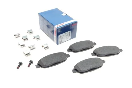 Колодки гальмівні (передні) Peugeot 308/CC/SW/3008 07- Q+ BOSCH 0 986 494 261