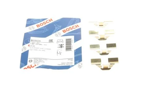 Гальмівні аксесуари (Монтажний комп-кт колодки) ROBERT BOSCH 1 987 474 253