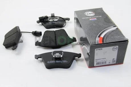 Колодка торм. диск. AUDI A4/A6/A8 передн. (ABS) A.B.S. 37428