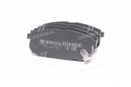 Гальмівні колодки дискові INTELLI DAFMI D345E