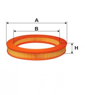 Фильтр воздушный BMW /AR210 (WIX-Filtron) WIX FILTERS WA6391