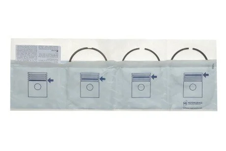 Комплект кілець на поршень KOLBENSCHMIDT 800051610000