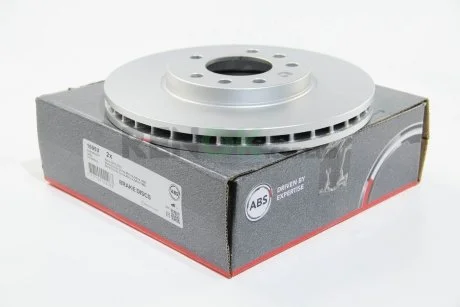 Гальмівний диск перед. Astra/Combo/Corsa/Meriva/Nabira (99-21) A.B.S. A.B.S. 16953