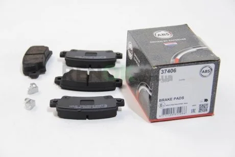 Гальмівні колодки зад. Toyota Corolla 00-07 (TRW) (37,9x95,7x16,3) A.B.S. A.B.S. 37406