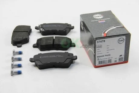 Гальмівні колодки пер. Suzuki Swift 05- (TRW) A.B.S. A.B.S. 37478