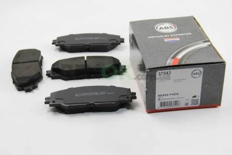 Гальмівні колодки пер. AURIS/RAV 4 III/RAV 4 IV 1.8-2.5H 06- A.B.S. A.B.S. 37543