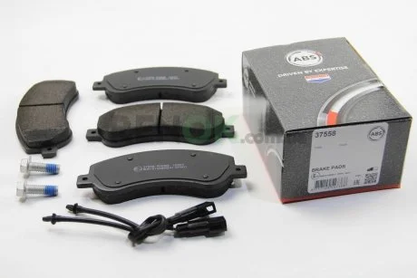 Гальмівні колодки пер. Transit (V347) 06- (RWD) A.B.S. A.B.S. 37558