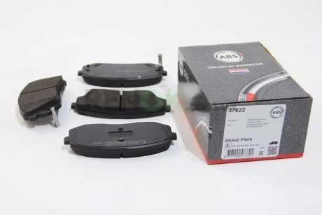 Гальмівні колодки пер. Kia Carens 07-/Sportage 04- (mando) A.B.S. A.B.S. 37622